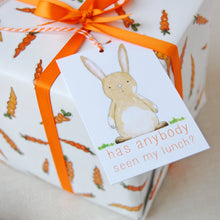 Carrots And Rabbits Wrapping Paper Set - Clara and Macy