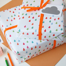 Raindrop Wrapping Paper Set - Clara and Macy