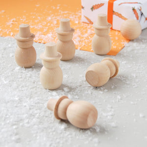 Sprouts, Carrots, And Snowmen Christmas Crackers - Clara and Macy