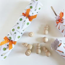 Sprouts, Carrots, And Snowmen Christmas Crackers - Clara and Macy